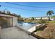 Private pool with concrete decking and backyard access at 1621 Puritan,, Winter Park, FL 32792