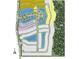 Community map highlighting various amenities and home lots at 919 Tassleflower Trl, St Cloud, FL 34771