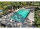 Inviting community pool with surrounding deck and lounge chairs at 120 Trafalgar Pl, Longwood, FL 32779