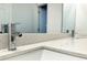 Modern bathroom vanity with a white quartz countertop at 1202 Alafia Way, Poinciana, FL 34759