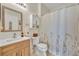 Clean bathroom with single vanity and a shower/tub combo at 1812 Arbor Lakes Cir # 1812, Sanford, FL 32771