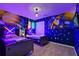 Star Wars themed bedroom with twin beds and light up accents at 4428 Kaipo Rd, Davenport, FL 33897