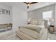 Bedroom with king-size bed and ensuite bathroom at 6133 High Seas Dr, Orlando, FL 32821