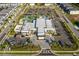 Community center with pool and parking area at 6133 High Seas Dr, Orlando, FL 32821