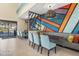 Bright and airy community room with seating and colorful wall art at 6133 High Seas Dr, Orlando, FL 32821
