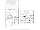 Two-story home floor plan, featuring multiple bedrooms, bathrooms, and a swimming pool at 6133 High Seas Dr, Orlando, FL 32821