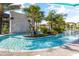 Relaxing lazy river winding through a lush landscape at 6133 High Seas Dr, Orlando, FL 32821