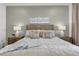 Main bedroom with plush bedding and neutral color palette at 6133 High Seas Dr, Orlando, FL 32821