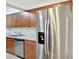 Stainless steel refrigerator in updated kitchen at 2141 Camellia Dr, Longwood, FL 32779