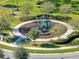 Community playground with play equipment, benches, and landscaping at 3207 Stratton Cir, Kissimmee, FL 34744