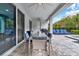 Relaxing patio area with outdoor seating and a view of the pool at 7457 Marker Ave, Kissimmee, FL 34747
