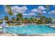 Relaxing resort-style pool with waterslide at 7457 Marker Ave, Kissimmee, FL 34747