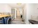 Updated laundry room with ample storage and modern washer/dryer at 1402 Broken Oak Dr, Wildwood, FL 34785