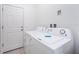 Convenient laundry room with side-by-side washer and dryer at 476 Lake Shore Pkwy, Davenport, FL 33896