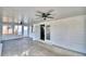 Florida room with ceiling fans and sliding glass doors at 7504 Willow Wisp E Dr, Lakeland, FL 33810