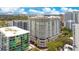 High-rise building showcasing its modern design at 100 S Eola Dr # 1411, Orlando, FL 32801