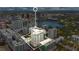 High-rise apartment building in a city with a lake nearby at 100 S Eola Dr # 1411, Orlando, FL 32801