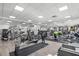Modern fitness center with a variety of equipment at 100 S Eola Dr # 1411, Orlando, FL 32801