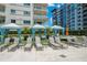 Plenty of lounge chairs around the pool at 100 S Eola Dr # 1411, Orlando, FL 32801