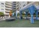 Relaxing poolside space with cabanas and lush landscaping at 100 S Eola Dr # 1411, Orlando, FL 32801