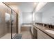 Elegant bathroom with double sinks, soaking tub and shower at 2759 Bookmark Dr, Kissimmee, FL 34746