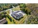 Overhead view of home, highlighting the backyard and pool at 19147 Quinella St, Orlando, FL 32833