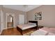 Bedroom with double bed and ensuite bathroom at 3190 Dante Dr # 304, Orlando, FL 32835