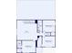 Second floor plan featuring loft, two bedrooms, and a bathroom at 6018 Forest Perch Dr, St Cloud, FL 34771