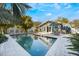 Private backyard oasis with a pool and patio at 724 W New Hampshire St, Orlando, FL 32804