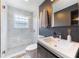 Modern bathroom with a walk-in shower and stylish fixtures at 724 W New Hampshire St, Orlando, FL 32804