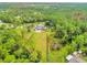 Aerial view showing the large lot size of this unique property at 14502 Scotch Pine Ct, Orlando, FL 32832