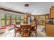 Kitchen with a breakfast nook, stainless steel appliances, and wood cabinets at 14502 Scotch Pine Ct, Orlando, FL 32832