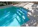 Pool area with steps for easy access at 2538 Long Iron Ct, Longwood, FL 32779