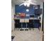 Breakfast bar with seating for two, and a home office area at 2902 Calumet Dr, Orlando, FL 32810