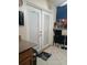 Kitchen with french doors leading to outside patio area at 2902 Calumet Dr, Orlando, FL 32810