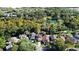 Aerial view of neighborhood near park and pond at 300 Spring Run Cir, Longwood, FL 32779