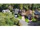 Aerial view of house and surrounding neighborhood at 300 Spring Run Cir, Longwood, FL 32779