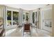 Charming breakfast nook with window and access to backyard at 300 Spring Run Cir, Longwood, FL 32779