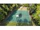Private multi-purpose sports court perfect for various activities at 300 Spring Run Cir, Longwood, FL 32779
