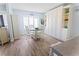 Small dining area with white built-in cabinets at 4501 S Atlantic Ave # 4090, New Smyrna Beach, FL 32169