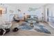 Living room with comfortable seating and beach decor at 4501 S Atlantic Ave # 4090, New Smyrna Beach, FL 32169