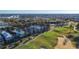 Aerial view of homes and golf course at 7405 Excitement Dr, Kissimmee, FL 34747