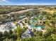 Resort-style pool with water features and lounge area at 7405 Excitement Dr, Kissimmee, FL 34747