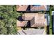 Housetop view showing roofline and backyard at 8320 Via Bella Notte, Orlando, FL 32836