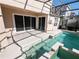 Spacious pool area with patio and spa at 8320 Via Bella Notte, Orlando, FL 32836