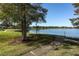 Scenic walking path along the lakeshore at 259 New Waterford Pl, Longwood, FL 32779