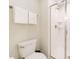 Bathroom with toilet and shower at 4827 Dedication St, Kissimmee, FL 34746