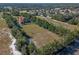 Aerial view of house and expansive lot, offering privacy and ample land at 502 W Lester Rd, Apopka, FL 32712