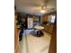 Kitchen with wood cabinets and tile floor at 14521 E Highway 316, Fort Mc Coy, FL 32134