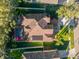 Bird's-eye view of the house and surrounding area at 1813 Sugar Cove Ct, Ocoee, FL 34761